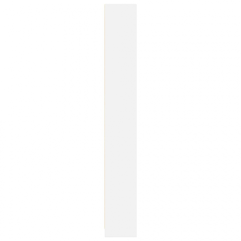 Bücherregal Weiß 40x24x176 cm Holzwerkstoff