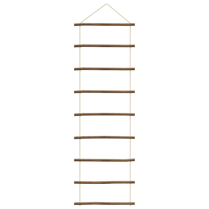Wanddekoration in Leiterform 50x150 cm Natürlicher Zweig