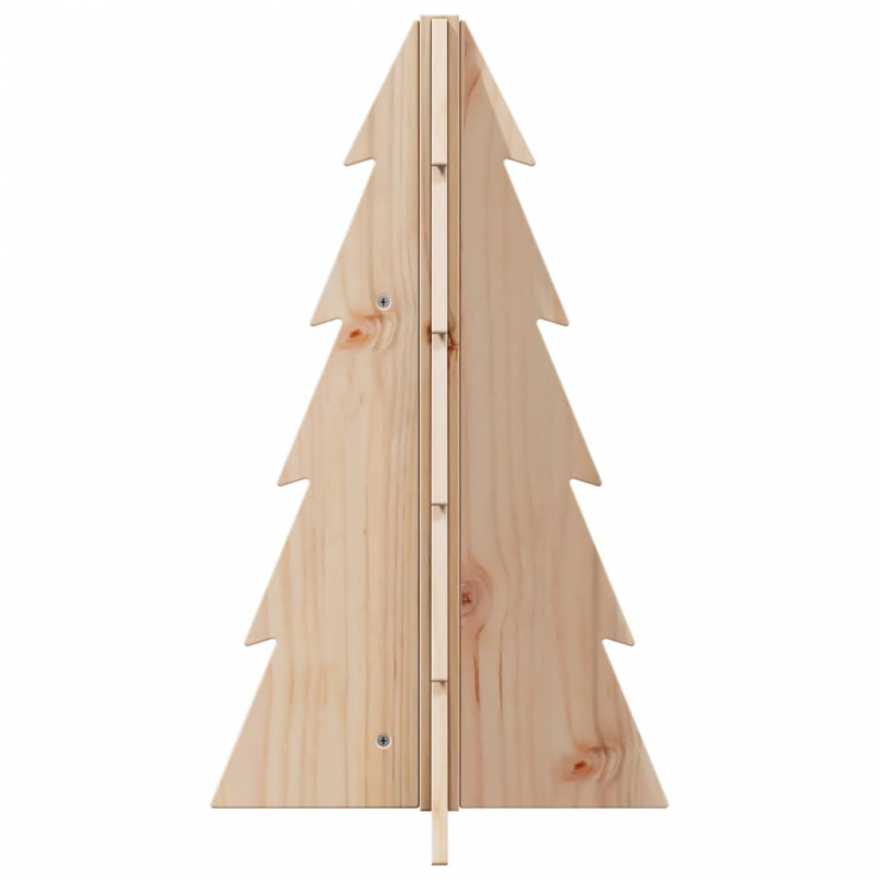 Weihnachtsbaum Holz zum Schmücken 69,5 cm Massivholz Kiefer