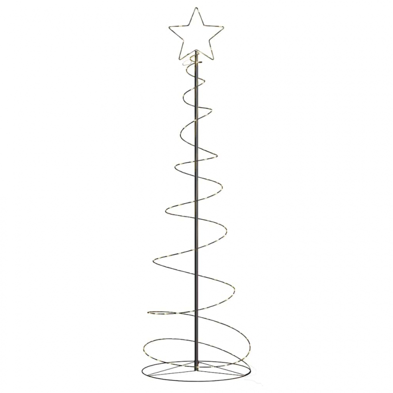Weihnachtsbaum Kegelform 120 LEDs Warmweiß 180 cm