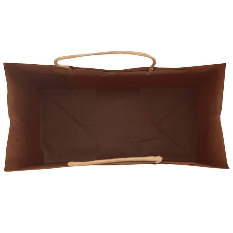 Papiertragetaschen 250 Stk. mit Henkeln Schwarz 21x11x31 cm