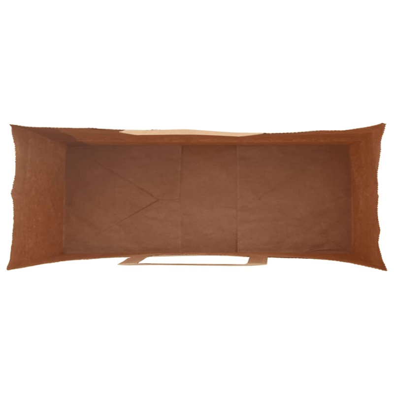 Papiertragetaschen 250 Stk. mit Henkeln Braun 32x12x42 cm
