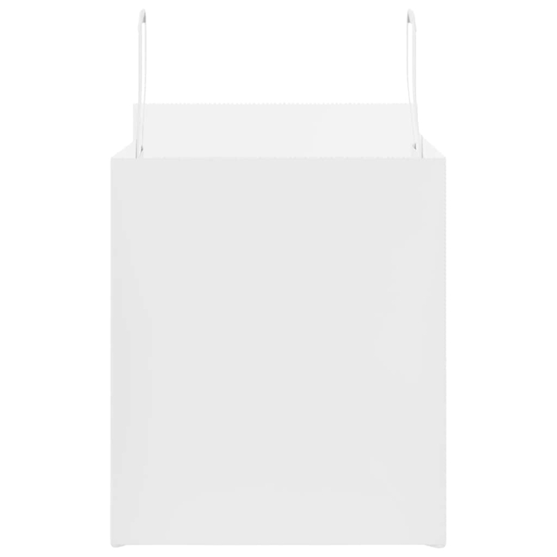 Papiertragetaschen 250 Stk. mit Henkeln Weiß 32x22x24 cm