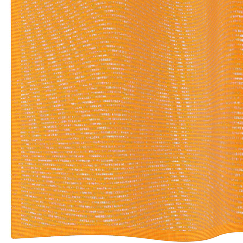 Voile Vorhänge mit Ösen 2 Stk. Orange 140x245 cm