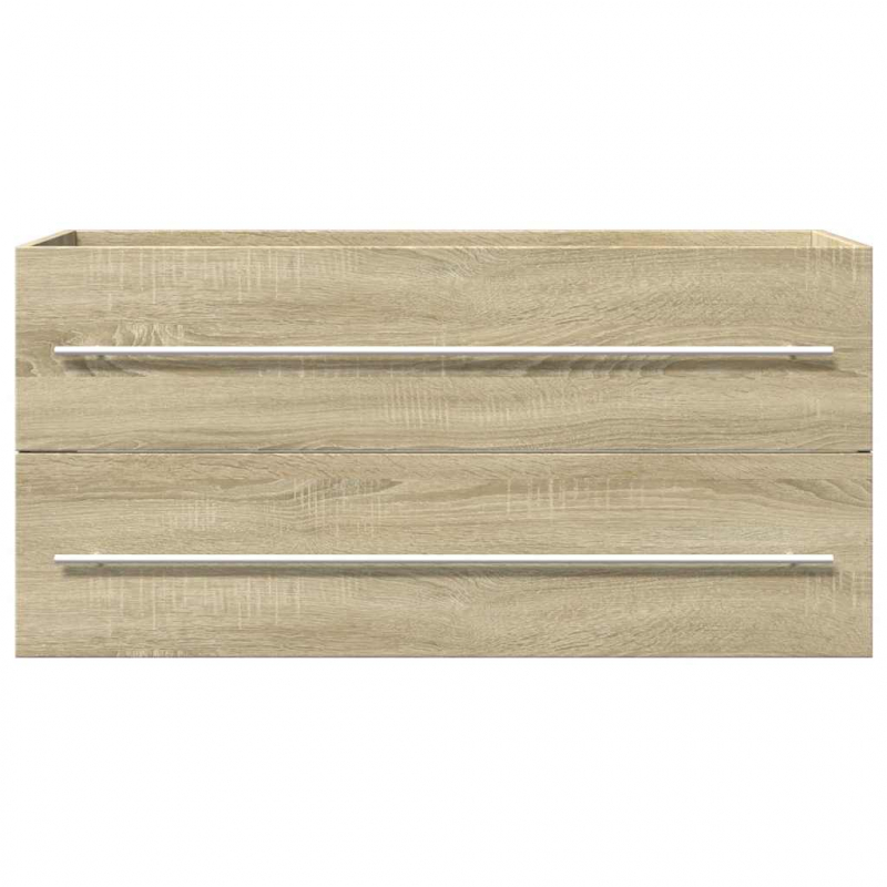 Waschbeckenunterschrank Sonoma-Eiche 100x38,5x48 cm