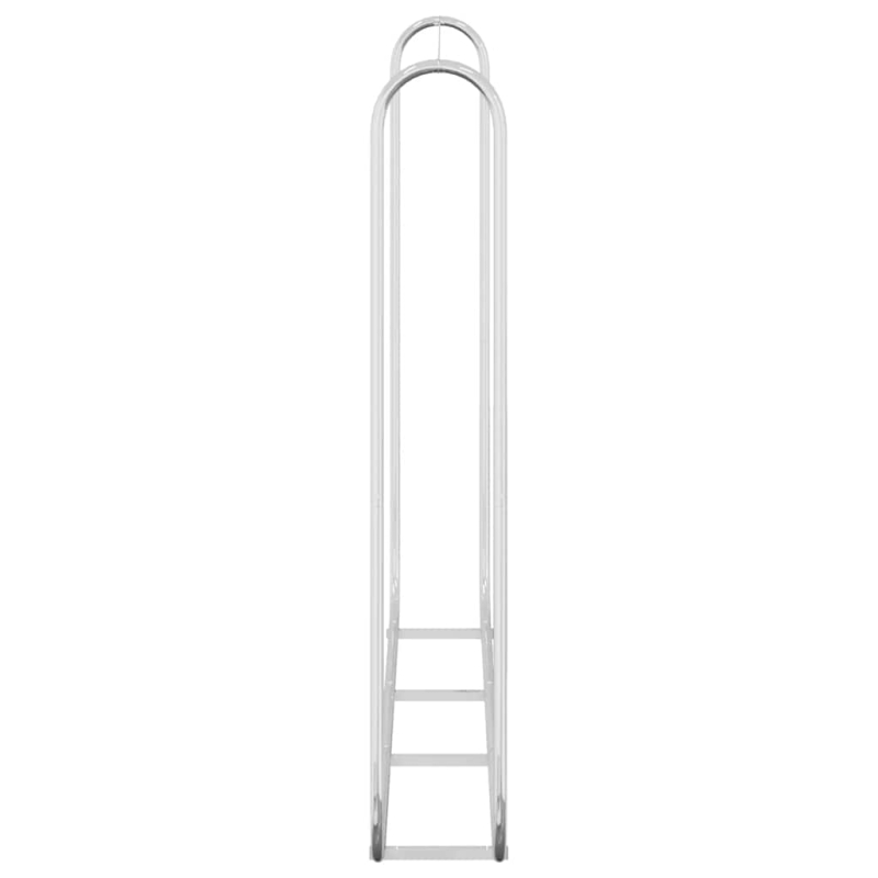 Kaminholzregal 200x25x150 cm Stahl verzinkt