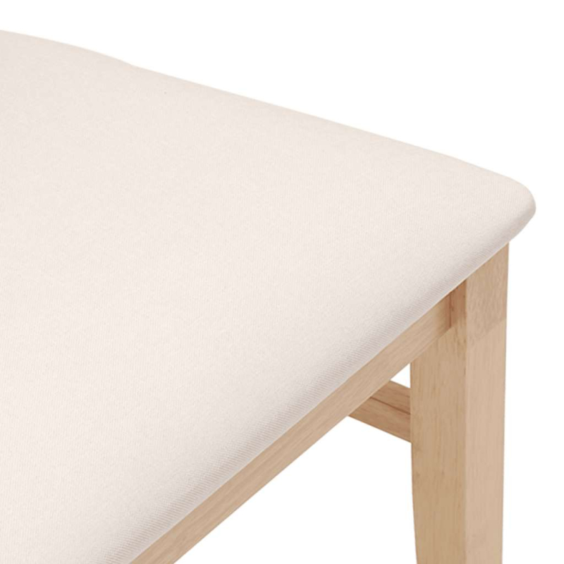 Esszimmerstühle mit Kissen 2 Stk. Massivholz Gummibaum