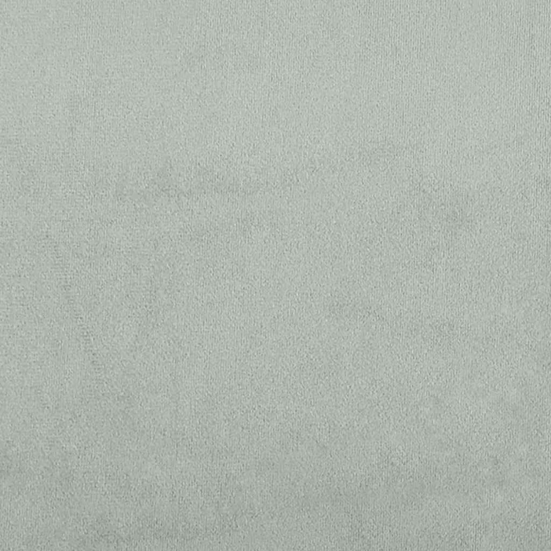 Esszimmerstühle 4 Stk. Hellgrau Samt