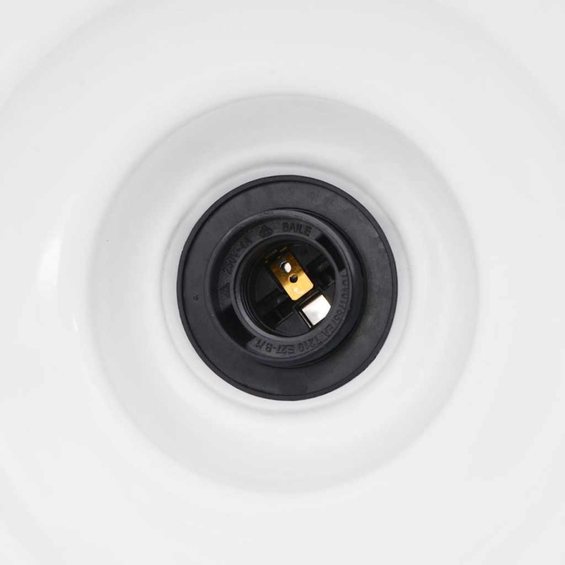 Pendelleuchte Höhenverstellbar E27 Gelb Glänzend Ø 31 cm Metall