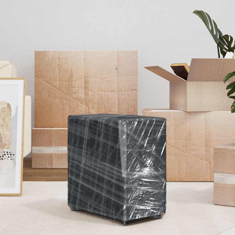 Stretchfolie 2 Stk. Transparent 20 ?m 50 cm x 150 m