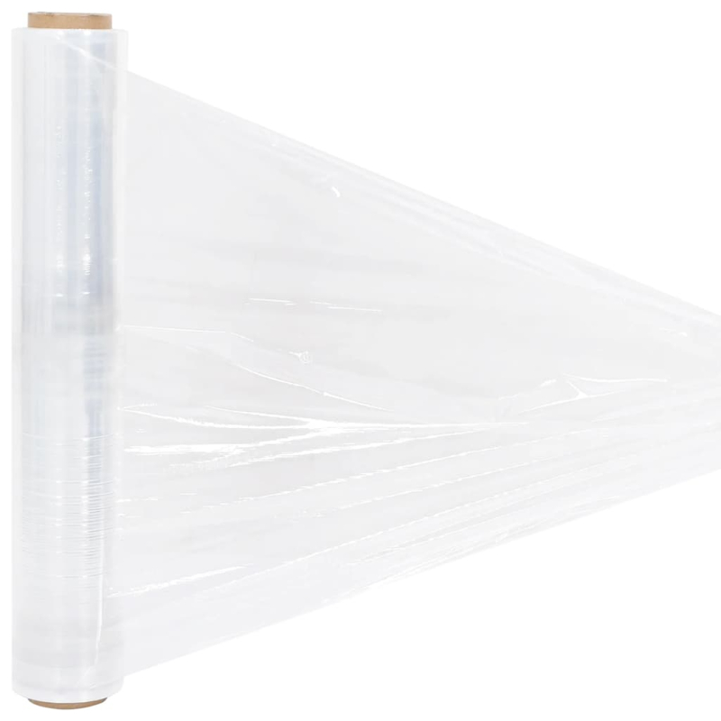 Stretchfolie 2 Stk. Transparent 17 ?m 50 cm x 300 m