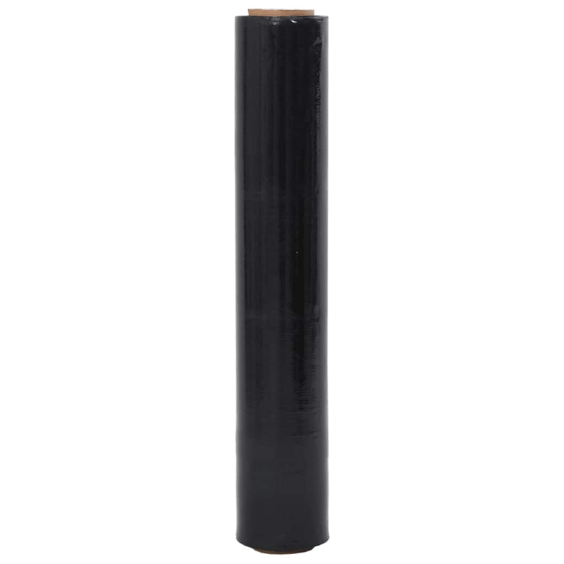 Stretchfolie 6 Stk. Schwarz 30 ?m 50 cm x 300 m