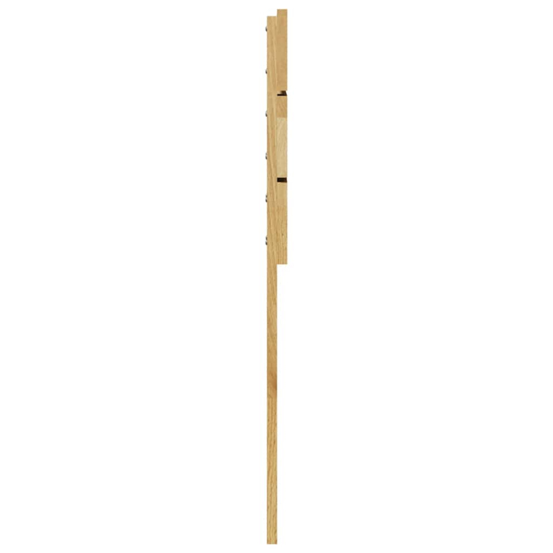 Kopfteil 120 cm Massivholz Eiche