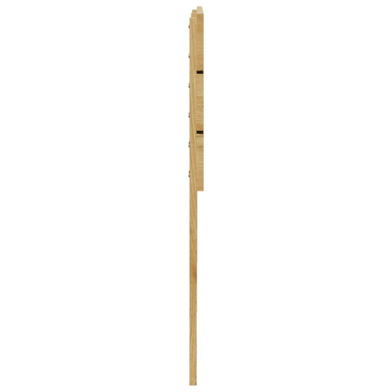 Kopfteil 140 cm Massivholz Eiche