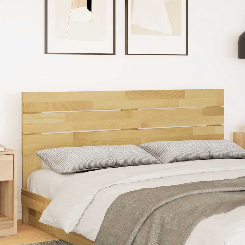 Kopfteil 150 cm Massivholz Eiche