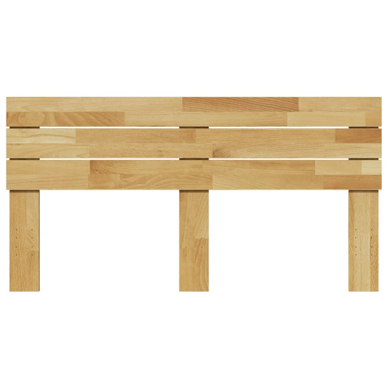 Kopfteil 160 cm Massivholz Eiche