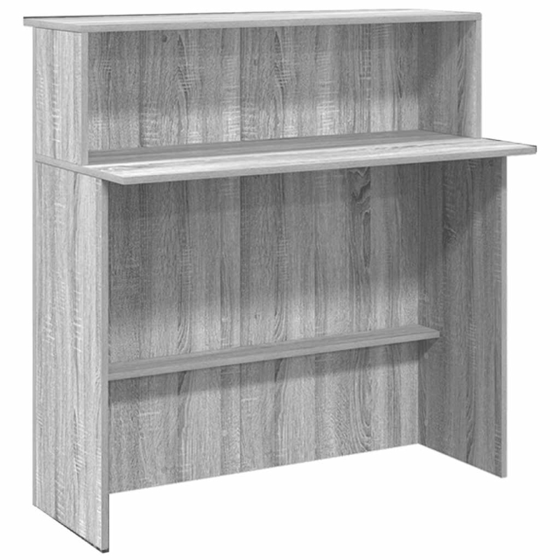 Empfangstheke Grau Sonoma 180x50x103,5 cm Holzwerkstoff