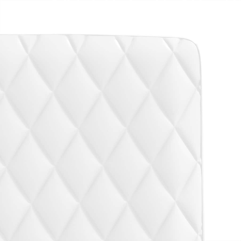 Esszimmerstühle 2 Stk. Weiß Kunstleder