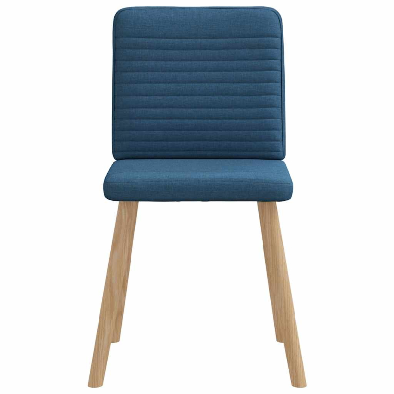 Esszimmerstühle 2 Stk. Blau Stoff