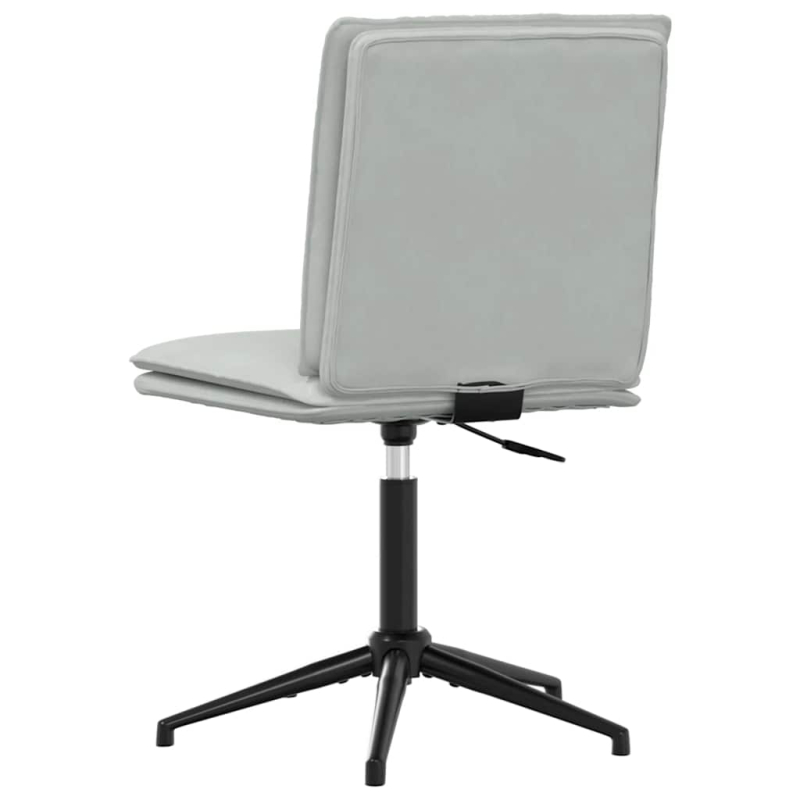 Esszimmerstuhl Hellgrau Samt