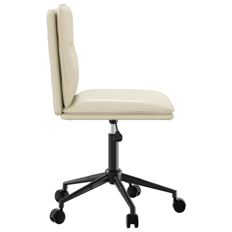 Esszimmerstuhl Creme Kunstleder