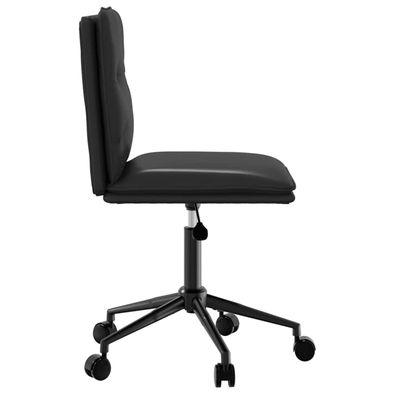 Esszimmerstuhl Schwarz Kunstleder