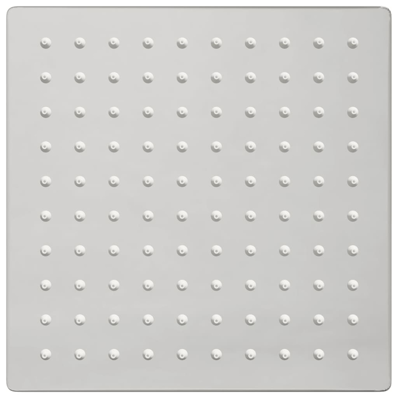 Regenbrause Edelstahl 304 20x20 cm Quadrat