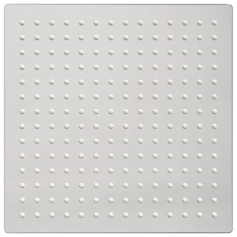Regenbrause Edelstahl 304 25x25 cm Quadrat
