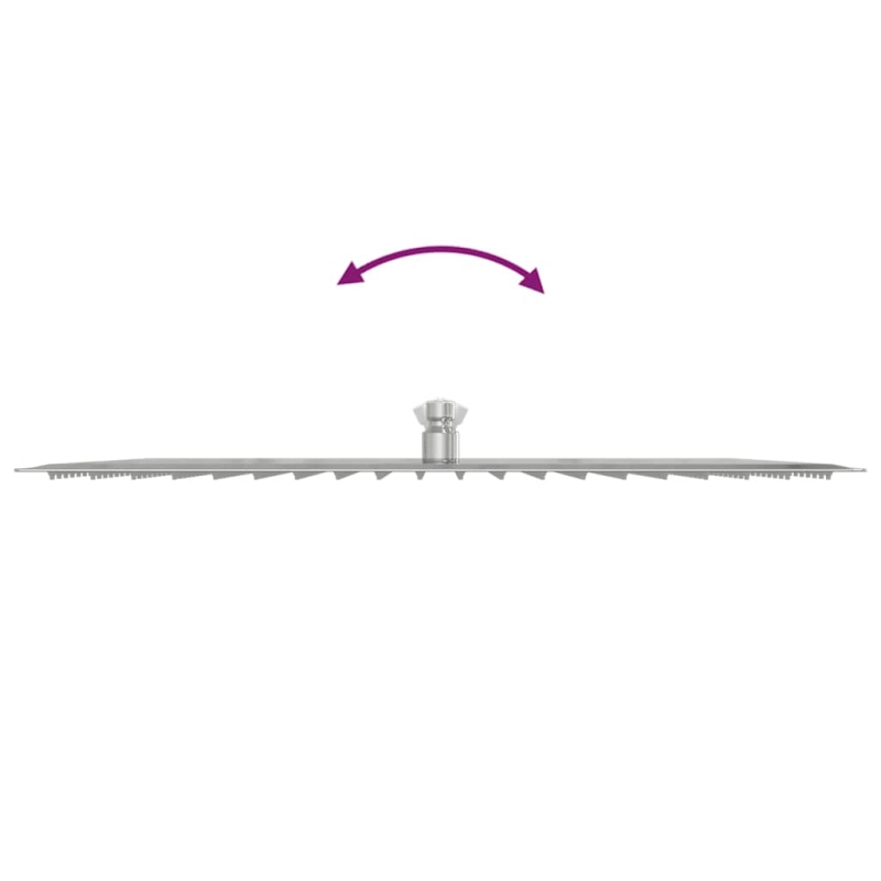 Regenbrause Edelstahl 304 50x50 cm Quadrat