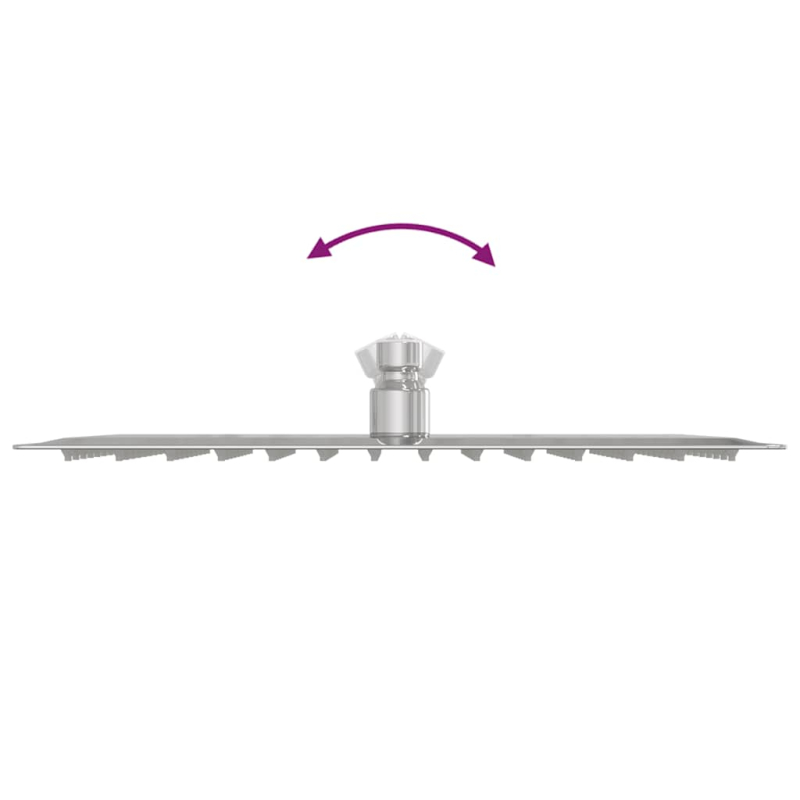 Regenbrause Edelstahl 304 30x20 cm Rechteckig