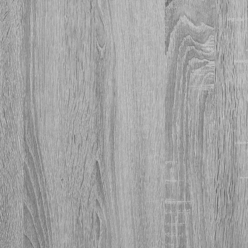 Schuhregal Grau Sonoma 60x25x62 cm Holzwerkstoff