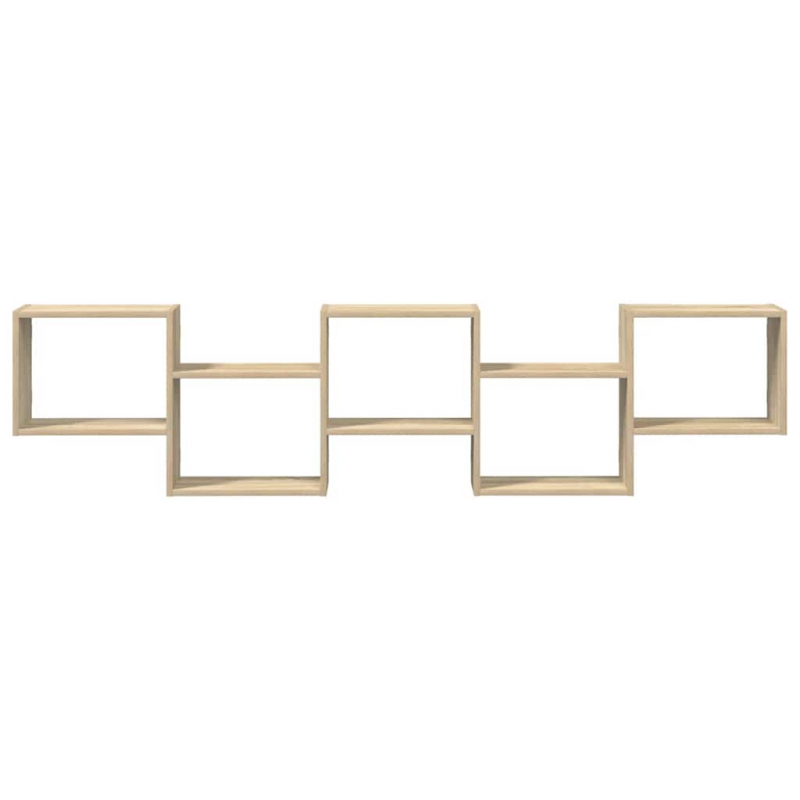 Würfelregal 5 Fächer Sonoma-Eiche Holzwerkstoff