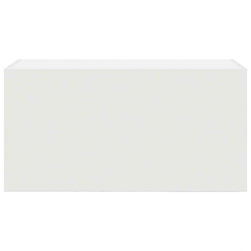 Bad-Wandschrank Weiß 60x25x30 cm Holzwerkstoff