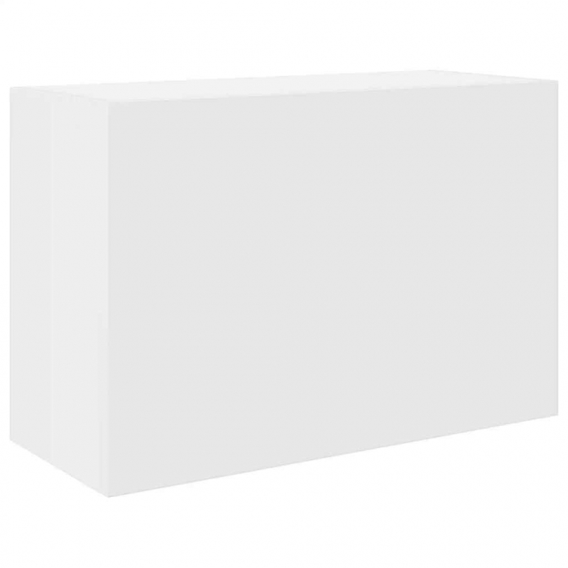 Bad-Wandschrank Weiß 60x25x40 cm Holzwerkstoff