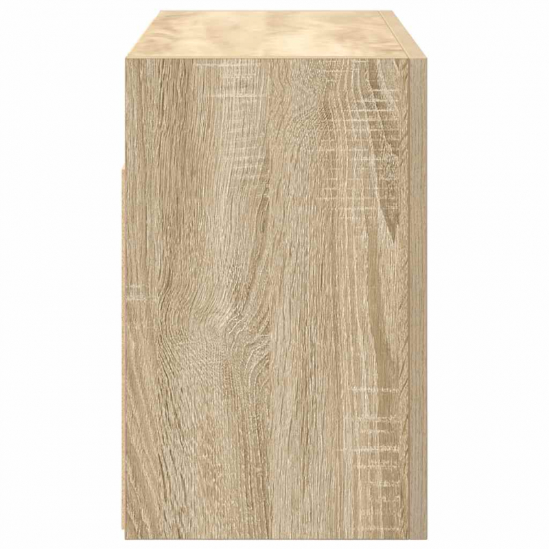 Bad-Wandschrank Sonoma-Eiche 60x25x40 cm Holzwerkstoff