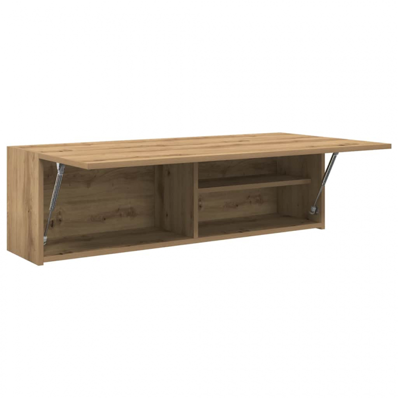 Bad-Wandschrank Artisan-Eiche 100x25x30 cm Holzwerkstoff