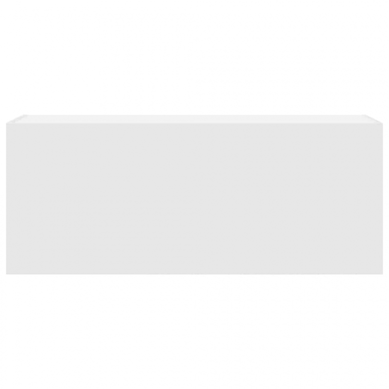 Bad-Wandschrank Weiß 100x25x40 cm Holzwerkstoff