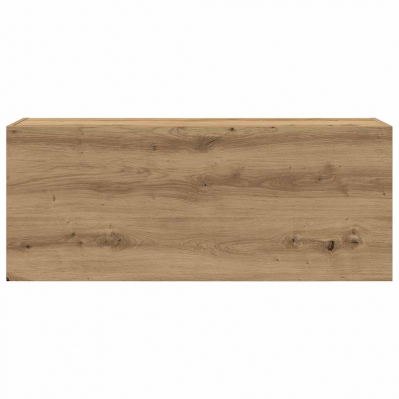 Bad-Wandschrank Artisan-Eiche 100x25x40 cm Holzwerkstoff