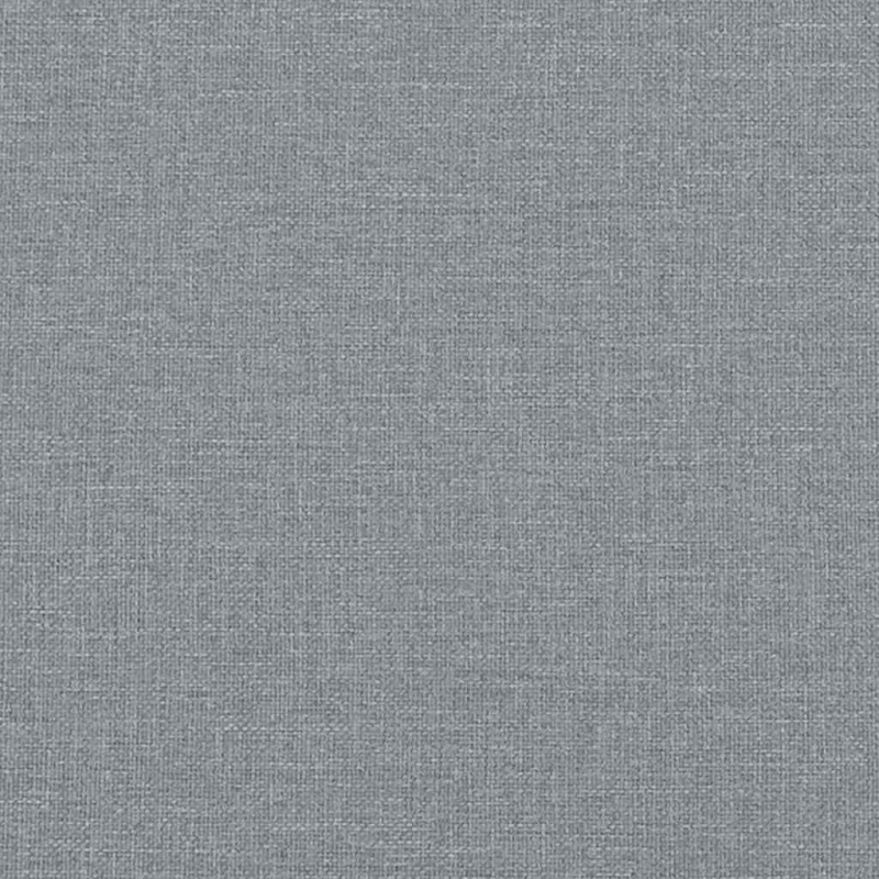 Modulares Sofa Endmodul mit Armlehne Kissen Hellgrau 100 cm