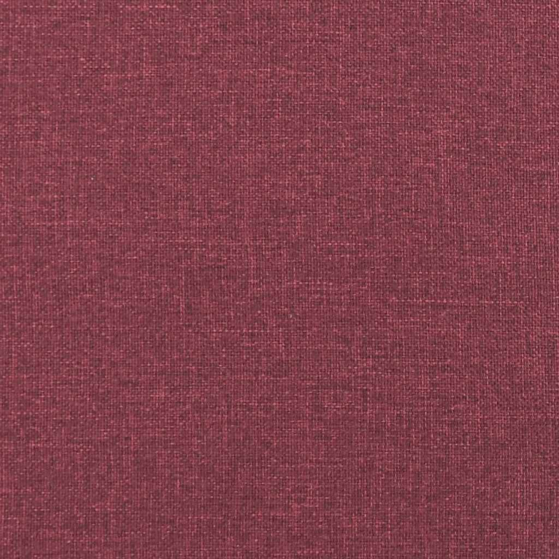 Modulares Sofa Endmodul mit Armlehne Kissen Weinrot 100 cm