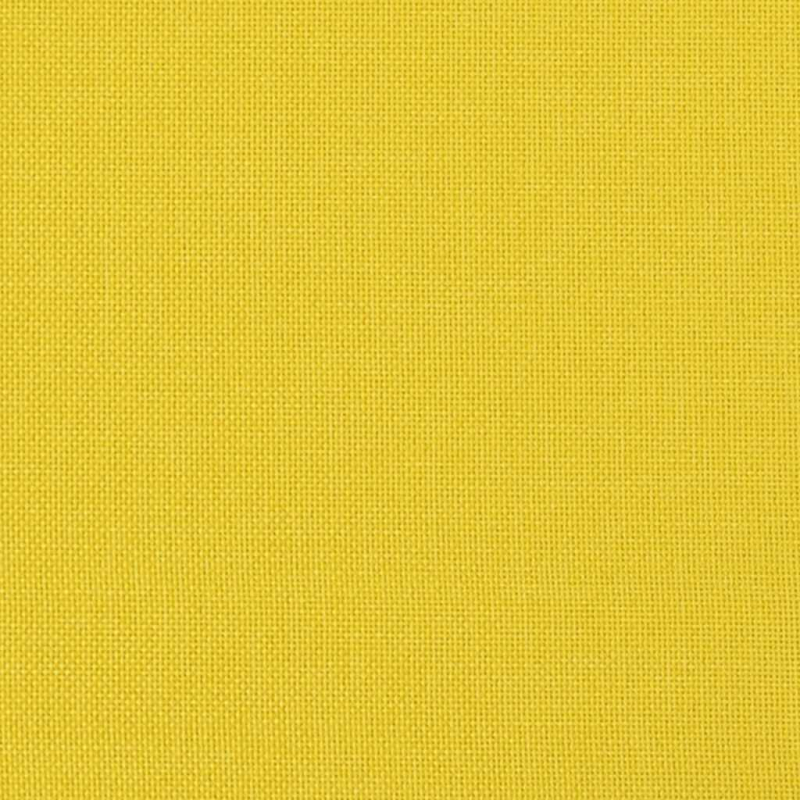 Modulares Sofa Fußhocker-Modul Hellgelb 100x100x48 cm