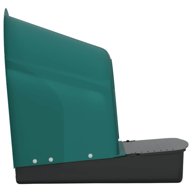 Hühner-Nistkästen 4 Stk. Wandmontage Dunkelgrün Kunststoff