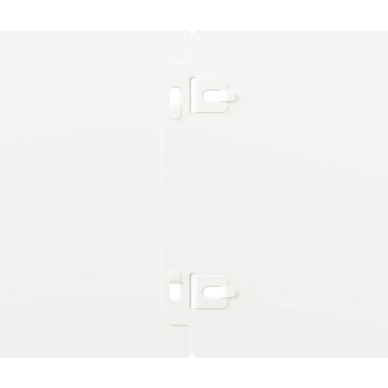 Rasenkanten 50 Stk. Weiß 15x103 cm Kaltgewalzter Stahl