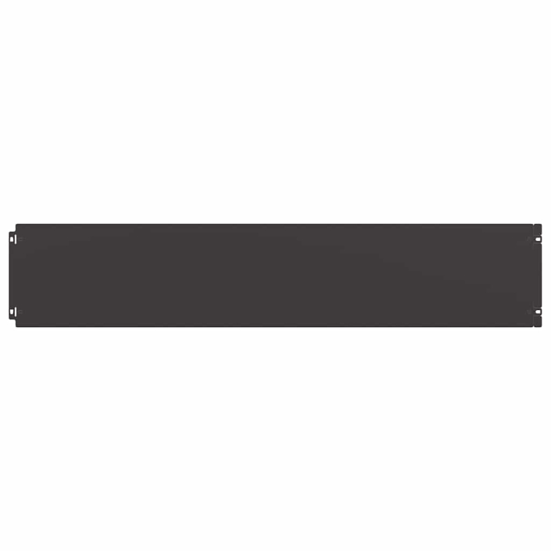 Rasenkanten 30 Stk. Schwarz 20x103 cm Kaltgewalzter Stahl