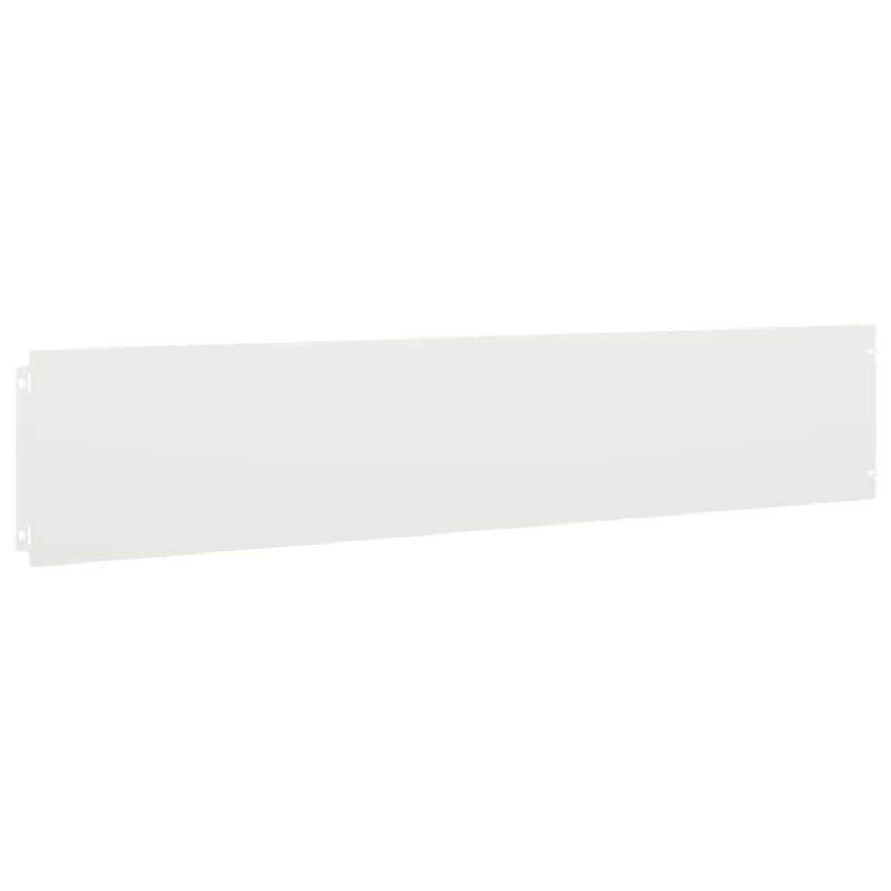 Rasenkanten 30 Stk. Weiß 20x103 cm Kaltgewalzter Stahl