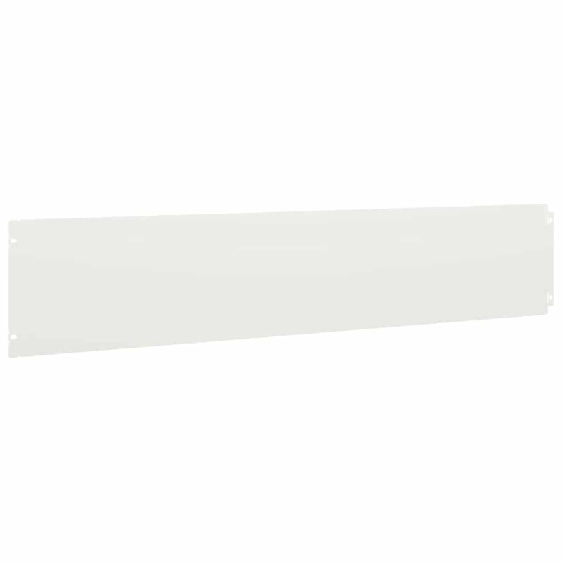 Rasenkanten 30 Stk. Weiß 20x103 cm Kaltgewalzter Stahl