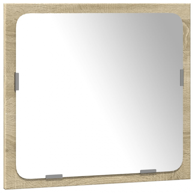 3-tlg. Badmöbel-Set Sonoma-Eiche Holzwerkstoff