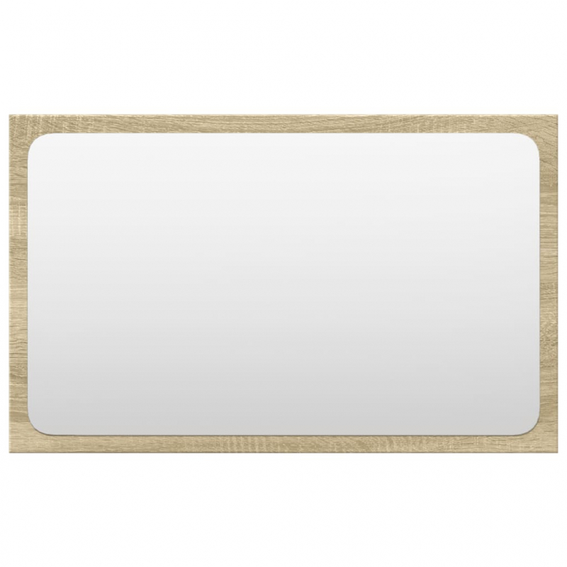 3-tlg. Badmöbel-Set Sonoma-Eiche Holzwerkstoff