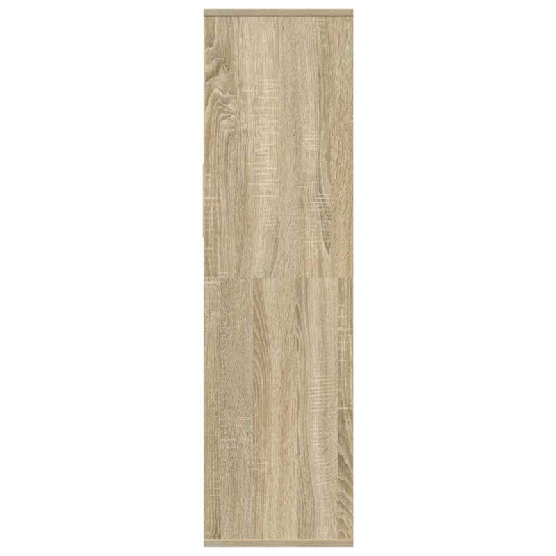 Bücherregal Sonoma-Eiche 34x31x112 cm Holzwerkstoff