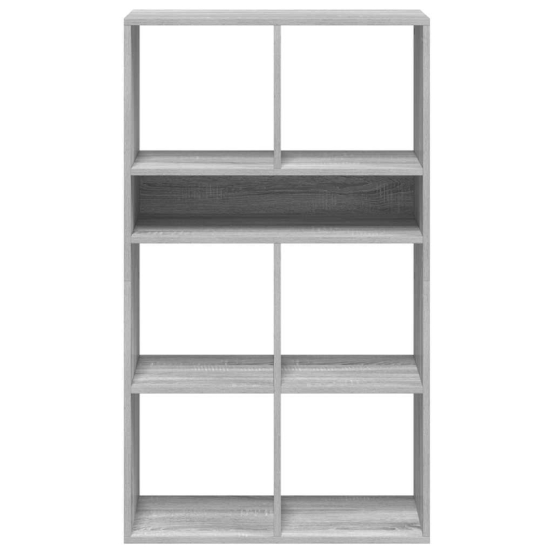 Bücherregal Grau Sonoma 66x31x112 cm Holzwerkstoff
